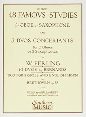 48 Famous Studies, (1st and 3rd Part): Oboe