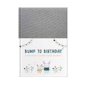 Bump To Birthday - Pregnancy & First Year Journal (Foil And Fabric) - an award-winning journal / diary to help you hold onto memories of the growing ... year with your baby (Journals of a Lifetime)