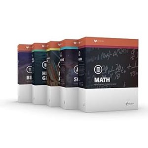 LIFEPAC 5 Subject Complete Set Grade 6 - Bible-Based Mastery Learning Curriculum, Flexible & Cost-Effective Homeschool Program