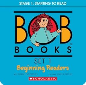 Bob Books - Set 1: Beginning Readers Box Set | Phonics, Ages 4 and up, Kindergarten (Stage 1: Starting to Read)
