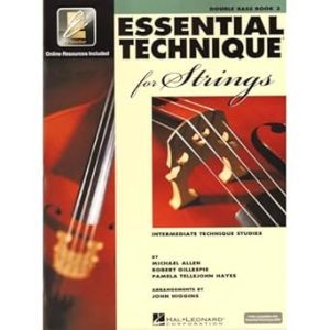 Essential Technique for Strings with EEi - Double Bass (Book/Online Audio) (Double Bass, 3)