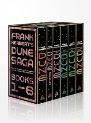 Frank Herbert's Dune Saga 6-Book Boxed Set: Dune, Dune Messiah, Children of Dune, God Emperor of Dune, Heretics of Dune, and Chapterhouse: Dune