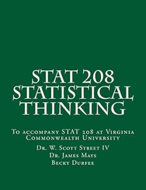 STAT 208 Statistical Thinking: A book for STAT 208 at Virginia Commonwealth University