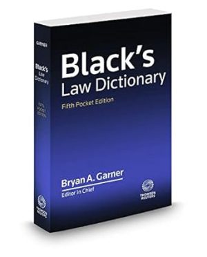 Black’s Law Dictionary, Pocket, 5th Edition