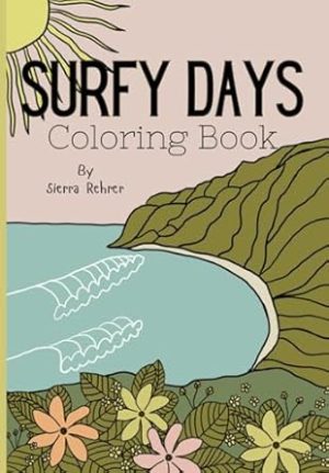 Surfy Days Coloring Book