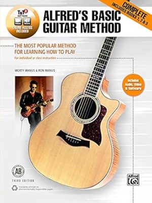 Alfred's Basic Guitar Method, Complete: The Most Popular Method for Learning How to Play, Book & Online Video/Audio/Software (Alfred's Basic Guitar Library)