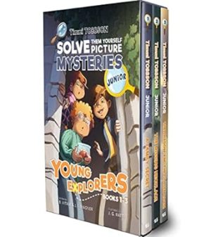 Timmi Tobbson Junior Boxed Set: Timmi Tobbson Junior (6-8) Children's Detective Adventure Books 1-3 (Solve-Them-Yourself Mysteries Book Series for Boys and Girls (Cover may vary))
