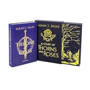 Sarah J Maas 2 Books Collection Set (Throne of Glass, A Court of Thorns and Roses)