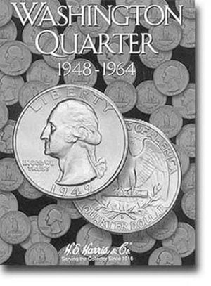 Washington Quarters Folder 1948-1964