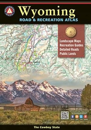 Wyoming Road & Recreation Atlas - 5th Edition, 2022 (Benchmark Road & Recreation Atlases)