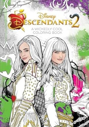 Descendants 2: A Wickedly Cool Coloring Book (Art of Coloring)