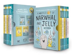A Waffle Lot of Narwhal and Jelly (Hardcover Books 1-5) (A Narwhal and Jelly Book)