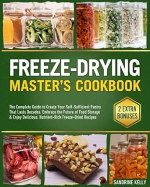 Freeze Drying Master's Cookbook: The Complete Guide to Create Your Self-Sufficient Pantry That Lasts Decades. Embrace the Future of Food Storage & Enjoy Delicious, Nutrient-Rich Freeze-Dried Recipes