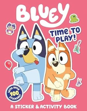 Bluey: Time to Play!: A Sticker & Activity Book