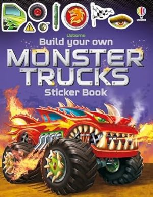 Build Your Own Monster Trucks Sticker Book (Build Your Own Sticker Book)