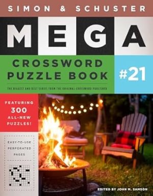 Simon & Schuster Mega Crossword Puzzle Book #21 (21) (S&S Mega Crossword Puzzles)