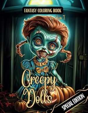 Fantasy Coloring Book Creepy Dolls Special Edition: Halloween Coloring Pages of Spooky Dolls and Puppets | For Adults and Teens (The Enchanting World of Halloween Coloring Books)