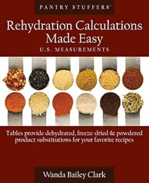 Pantry Stuffers Rehydration Calculations Made Easy: U.S. Measurements / Pantry Stuffers Rehydration Calculations Made Easy: Metric Measurements