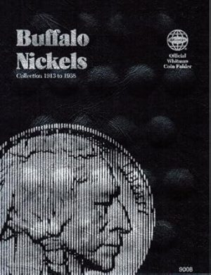 Buffalo Nickels Folder 1913-1938 (Official Whitman Coin Folder)