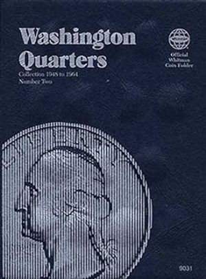 Washington Quarter Folder 1948-1964 (Official Whitman Coin Folder)
