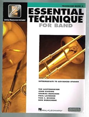Essential Technique for Band with EEi - Intermediate to Advanced Studies - Trombone (Book/Online Audio)