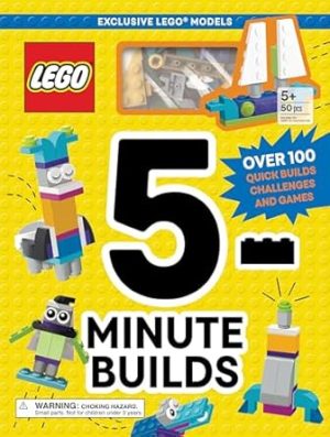 LEGO® Books. 5-Minute Builds: 100+ Quick Model Build Ideas, Basic Brick Kit, and Awesome Activities to Inspire Imagination and Creativity!