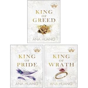 Kings of Sin Series 3 Books Collection Set By Ana Huang (King of Wrath, King of Pride, King of Greed)