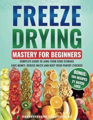 Freeze Drying Mastery For Beginners: Complete Guide to Long-Term Food Storage, Save Money, Reduce Waste and Keep Your Pantry Stocked