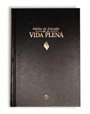 RVR60, Biblia de Estudio de la vida plena, Tapa Dura, Negro (Spanish Edition)