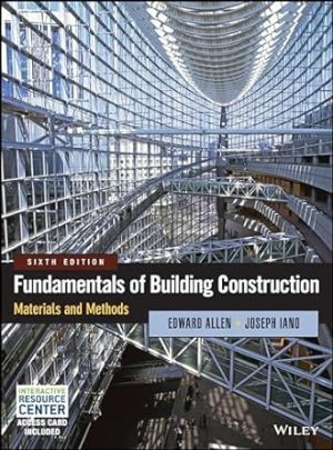 Fundamentals of Building Construction: Materials and Methods
