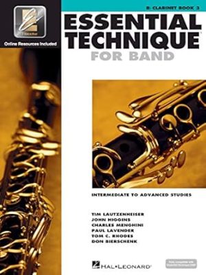 Essential Technique for Band with EEi - Intermediate to Advanced Studies: Bb Clarinet (Book/Online Media)