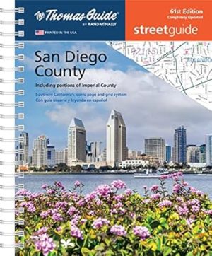The Thomas Guide San Diego County Streetguide (English and Spanish Edition)