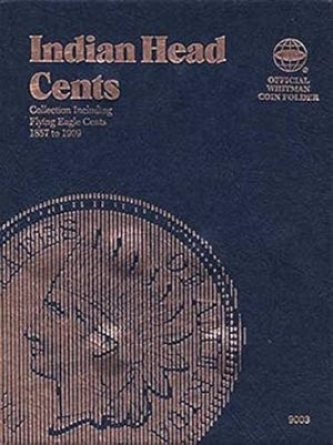 Indian Head Cents Folder 1857-1909 (Official Whitman Coin Folder)