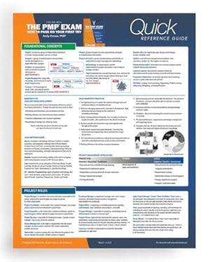 PMP Exam: Quick Reference Guide (Test Prep series)