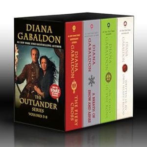 Outlander Volumes 5-8 (4-Book Boxed Set): The Fiery Cross, A Breath of Snow and Ashes, An Echo in the Bone, Written in My Own Heart's Blood (Outlander, 5-8)