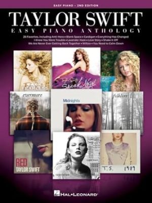 Taylor Swift Easy Piano Anthology - 2nd Edition: Easy-Level Song Arrangements with Lyrics
