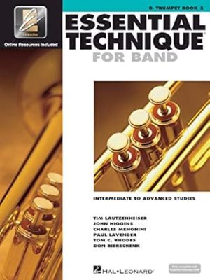 Essential Technique for Band with EEi - Intermediate to Advanced Studies - Bb Trumpet (Book/Online Audio)