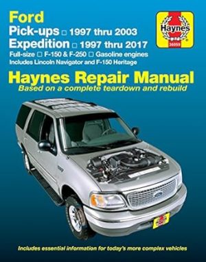 Ford pick-ups,Expedition,Lincoln Navigator (97-17) Haynes Manual USA (Paperback)