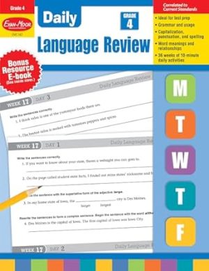 Evan-Moor Daily Language Review, Grade 4