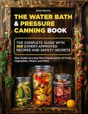 The Water Bath & Pressure Canning Book: The Complete Guide with 100 Expert-Approved Recipes and Safety Secrets. Your Guide to Long-Term Preservation of Fruits, Vegetables, Meats, and More