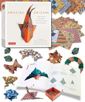 Amazing Origami Kit: Traditional Japanese Folding Papers and Projects [144 Origami Papers with Book, 17 Projects]