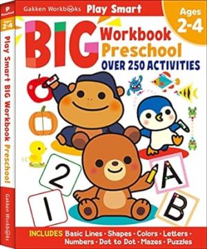 Play Smart Big Preschool Workbook Ages 2-4: Over 250 Activities
