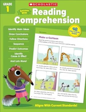 Scholastic Success with Reading Comprehension Grade 1 Workbook (Scholastic, Grade 1)