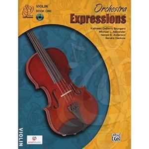 Orchestra Expressions, Book One Student Edition: Violin, Book & Online Audio
