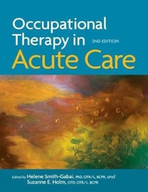 Occupational Therapy in Acute Care