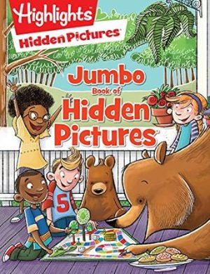 Jumbo Book of Hidden Pictures: Jumbo Activity Book, 200+ Seek-and-Find Puzzles, Classic Black and White Hidden Pictures Puzzles, Highlights Puzzle Book for Kids (Highlights Jumbo Books & Pads)
