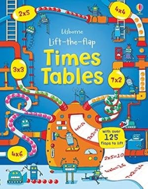Lift-the-flap times tables book