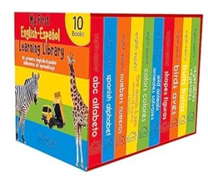 My First English - Español Learning Library (Mi Primera English - Español Learning Library): Boxset of 10 English - Spanish Board Books (Spanish Edition)