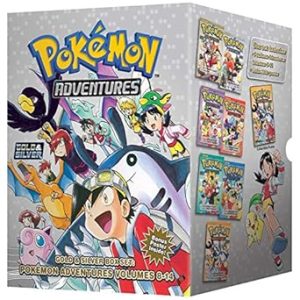Pokémon Adventures Gold & Silver Box Set (Set Includes Vols. 8-14) (2) (Pokémon Manga Box Sets)