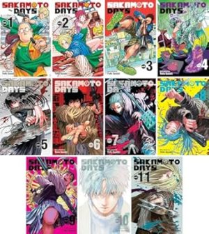 Sakamoto Days Manga 11-book Set Vol.1-11 by Yuto Suzuki
